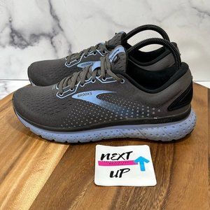 Brooks Womens Glycerin 18 Gray Comfort Cushion Outdoor Running Shoes Size 9 B